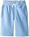 Southpole Big Boys' Boys Jogger Shorts In Basic Solid Colors and Fleece Fabric, Sky Blue, Medium