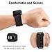 Goton Sport Watch Band Apple Watch Series 4 3 2 1, Soft Silicone Watch Straps Compatible Apple Watch Sport Bands Men Women Double Buckles (Black, 42mm / 44mm)