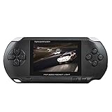 Huongoo Handheld Game Console, Retro Game Console with 140 Classic Games 2.8 inch LED Screen Portable Game Console, Good Gifts for Children,for Kids to Adult (Black)