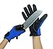 Posa 2 Cut Fingers Fishing Gloves Skidproof Sun Protection Fishing Tackle for Fly Fishing Ice Fishing Hunting Riding Cycling XL