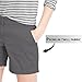Hybrid & Company Womens Super Comfy Bermuda Walking Short BW31201 NF Charcoal 11