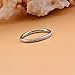 Fashion Month Womens 2mm Stainless Steel Sand Blast Finish Silver Wedding Band Engagement White Gold Domed Ring