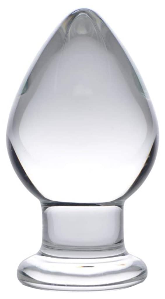 Molten Wide Glass Butt Plug