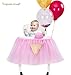 Originals Group 1st Birthday Pink Tutu for High Chair Decoration for Party Supplies