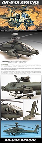 Academy #12262 1/48 AH-64A [MSIP] Plastic Model Kit # 12262