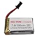 Holy Stone 7.4V 500mAh Lipo Battery for RC Quadcopter F182 F182C F182S F183 H8C