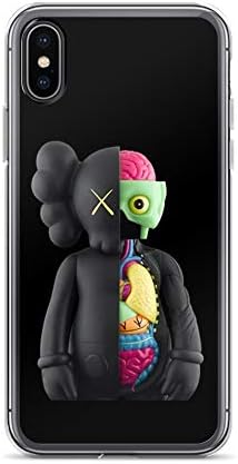 iPhone X/XS Pure Clear Case Cases Cover KAWS 2