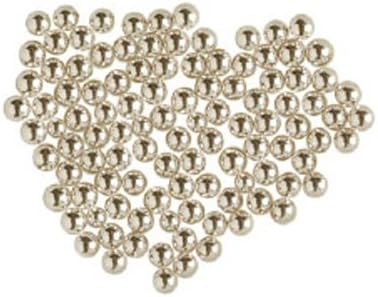 Dragees Silver Sugar Cake Cupcake Cookie Sprinkles, 2mm