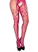 Sexy Strap Floral Lingerie Fishnet Bodystocking Plus Size Crotchless Bodysuit For Women