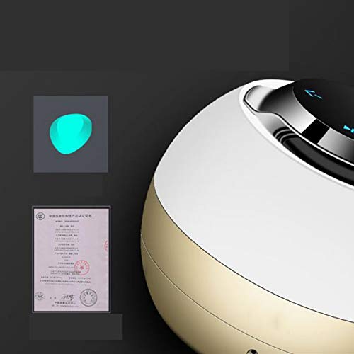 Byx- Bluetooth Speaker - Wireless Handsfree Bluetooth Speaker Mini Speaker Colorful Light Computer Small Speaker Subwoofer Portable Card Cannon/80X65X65MM//1(in= 25.4(mm) Speaker (Color : C)