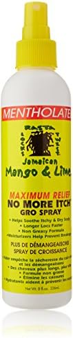 Jamaican Mango No More Itch Gro Spray, 8 Ounce
