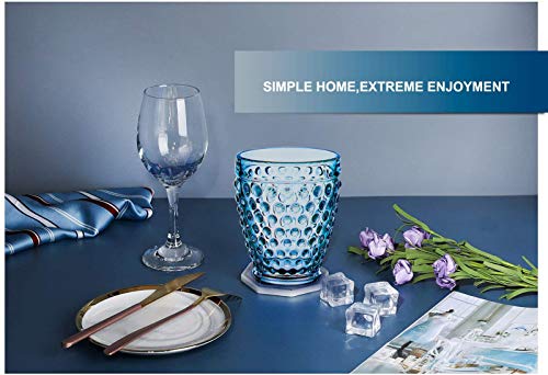 Krrinnhy Trinkgläser Aus Hochwertigem Glas | 4Er Set | 33CL Dickwandige Saftgläser Spülmaschinenfest | Bleifreies… – Bild 5