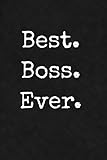 Best Boss Ever: Notebook Journal College Ruled Blank Lined (6 x 9) Small Composition Book for School by Nifty Prints