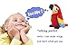 QDD Talking Parrot Toy Cute Mimicry Repeat What You Say Stuffed Animal Electronic Toy Interactive Animated Bird for Children Gift