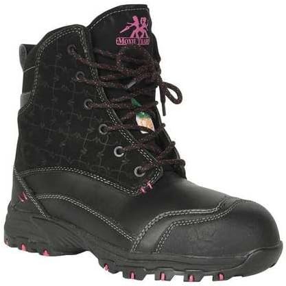Work Boot, Comp, Wmn, Black, 11, PR