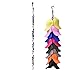 LEKUSHA Closet Hanging Hat Rack, 16 Baseball Cap Holder, Closet Hook Cap Organizer Hat Storage - Keep Hat Cleaner Than Door Hat Organizer