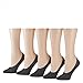 Tipi Toe Women's 5 or 10 Pack Colorful Patterned Foot Liners