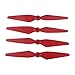 YouCute spare parts for mjx B2C B2W B2 Bugs 2w Bugs 2 RC Drone Blade Aluminum cap(Red large kit)