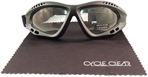 Cycle Clear Motorcycle Goggles - Wind Proof Motorcycle Goggles Will Keep You Tear Free