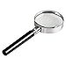 Magnifying Glass， Handheld 10X Magnifier Magnifying Glass with Handle for Science, Reading Book, Inspection, Coins, Insects, Rocks, Map, Crossword Puzzle, Best Gifts for Seniors and Kids