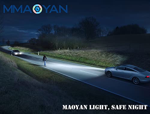 H11/H9/H8 LED Headlight Bulbs, 110W 12000 Lumens 6500K Cool White IP68 Waterproof, Extremely Bright Automotive LED Headlights Bulb Conversion Kit, 2 Pack - Gold