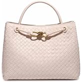 Woven Bags for Women Bowknot Small Tote Shoulder Hobo Crossbody Bags PU Leather Handwoven Woven Purse