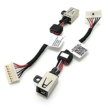 DC Power charger Port Jack Connector socket with Wire Cable Harness for For Dell XPS 15 9550