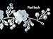 Catery Flower Bride Wedding Headband Silver Crystal Pearl Hair Vine Braid Headpiece Bridal Hair Accessories for Women (40CM) (A Silver)