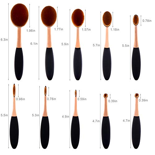 UNIMEIX 10 Pack Blending Brush for Card Making Crafting Ink Blender ...