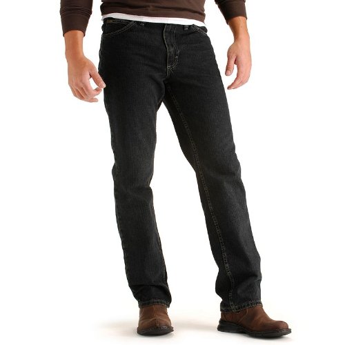 Lee Men's Regular Fit Straight Leg Jean (28W x 30L, Blue)