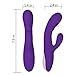G Spot Vibrator Heating Wand Massager Handheld Waterproof Automatic Silicone Massager Rechargeable Powerful 10 Speed