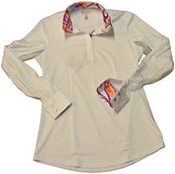 Tailored Sportsman Ladies Ice Fil Knit Placket Show Shirt Pop-Sickle S