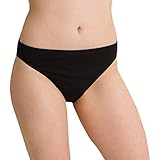 Women's Low-rise Contoured Brief (2 pack) (6, Black)