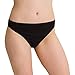 Women's Low-rise Contoured Brief (2 pack) (6, Black)