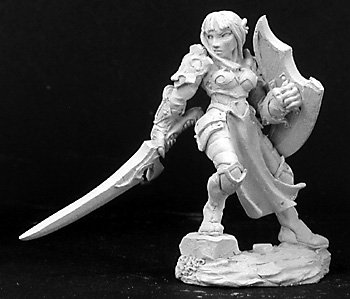 Dark Heaven Dorva Female Dark Elf RPR 03004 by Reaper