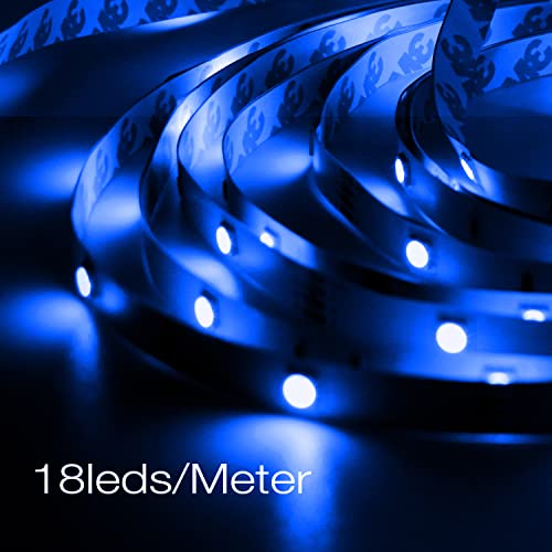 VOLIVO Smart Bluetooth Led Lights 50ft, App Controlled Music Sync Led