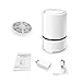 WSTA Desktop Air Purifier,Air Ionizer,Portable Air Purifier,True HEPA Air Cleaner Remove Cigarette Smoke,Dust,Pollen,Bad Odors with 5V USB Cable and 110V AC Adaptor (White)