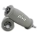 Pivit Crutch Foam Hand Grips | Gray | 2 Pack | Replacement Cushion Handles Kit Includes Metal Rods & Wing Nuts | Hand Pads for Underarm Crutches | Premium Padding Designed to Upgrade Not Just Replace