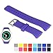 Ysang for Samsung Gear S2 SM-R720/R730 Watch Replacement Band Accessory Small/Large Size Soft Silicone Wristband Strap Smartwatch Sport Band Fit for Samsung Galaxy Gear S2 SM-720/SM-730 Smartwatch