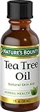 Nature's Bounty Tea Tree Oil Herbal Health Oil, Supports Skin Health, 1 Fl oz