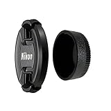 52mm Front Lens Cap + Rear Cap for Nikon Lenses replaces Nikon LF-1 and LC-52