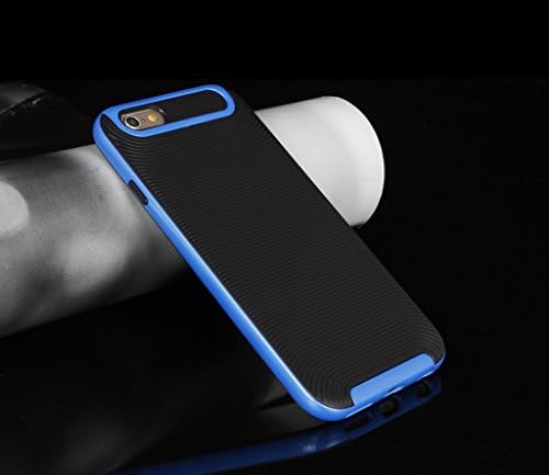 iPhone 6s Plus Case, S Legit Non-Slip Durable Silicone Shock Resistant Extreme Scratch Protection Hybrid Cover for Apple iPhone 6s Plus(2015) / 6 Plus(2014) 5.5-inch - Blue