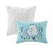 Urban Habitat Kids Reversible Cotton Quilt Set - Vibrant Fun, Playful Print, All Season Children Bedding Coverlet Bedspread, Decorative Pillow, Bedroom Décor, Full/Queen, Unicorn Purple 5 Piece