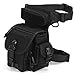 REEBOW GEAR Military Tactical Drop Leg Bag Tool Fanny Thigh Pack Pouch Motorcycle Thermite Versipack Black