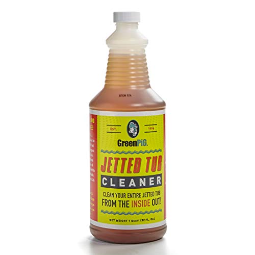 GREEN PIG Jetted Tub Cleaner is an Enzymatic Formula that Cleans Your