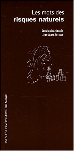 Les  mots des risques naturels