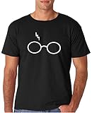 Adult Harry Potter Glasses Scar T Shirt