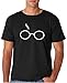 Adult Harry Potter Glasses Scar T Shirt