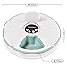 EliPark Automatic Cat Feeder Timed Food Dispenser for Dogs, Cats & Small Animals Digital Pet Feeder Distribution Alarms, Programmed Timed Self 6 Meal Trays Dry Wet, Digital Clock,Portion Controlthumb 3