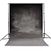 Showyou 3x5ft Black Grey Photography Backdrop Customized Studio Silk Photography Background Studio Props